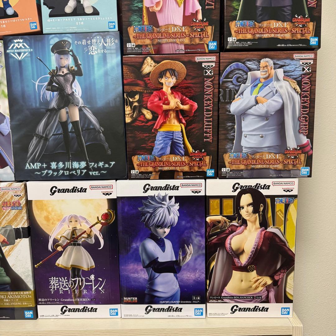 ワンピ/ナルト/ H×H/着せ恋/初音ミク他 プライズフィギュア14体まとめ