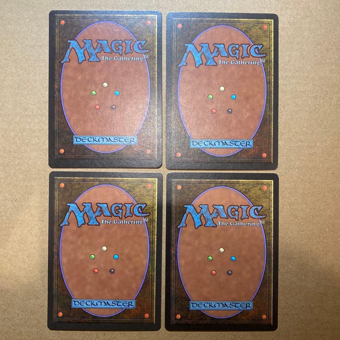 MTG 稲妻/Lightning Bolt 日本語 4版 黒枠 4枚 - メルカリ