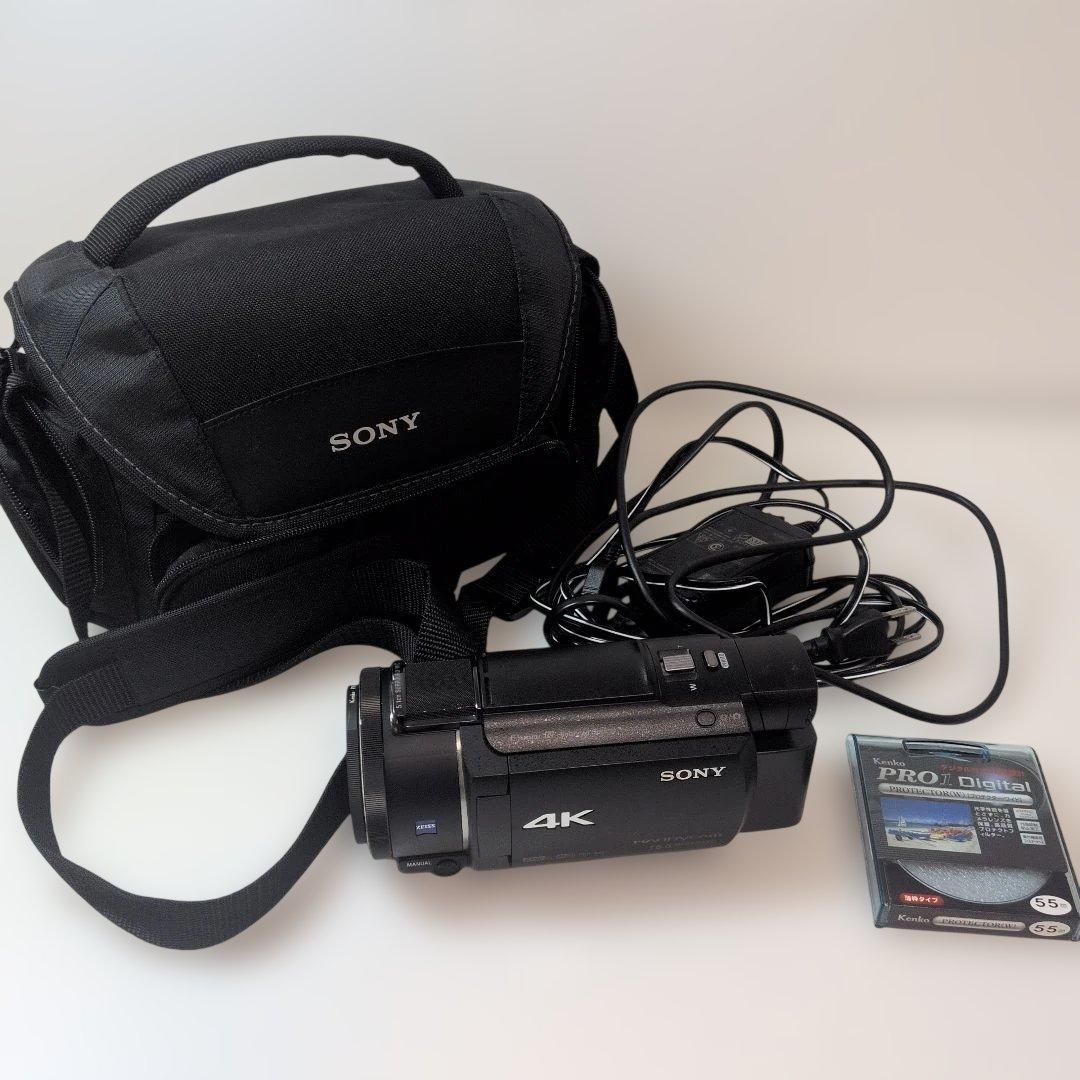SONY FDR-AX55 4Kビデオカメラ ジャンク品 - メルカリ