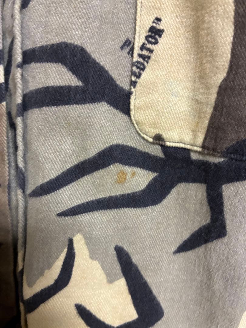 80s PREDATOR CAMOUFLAGE プレデターカモ ミリタリーシャツ - メルカリ