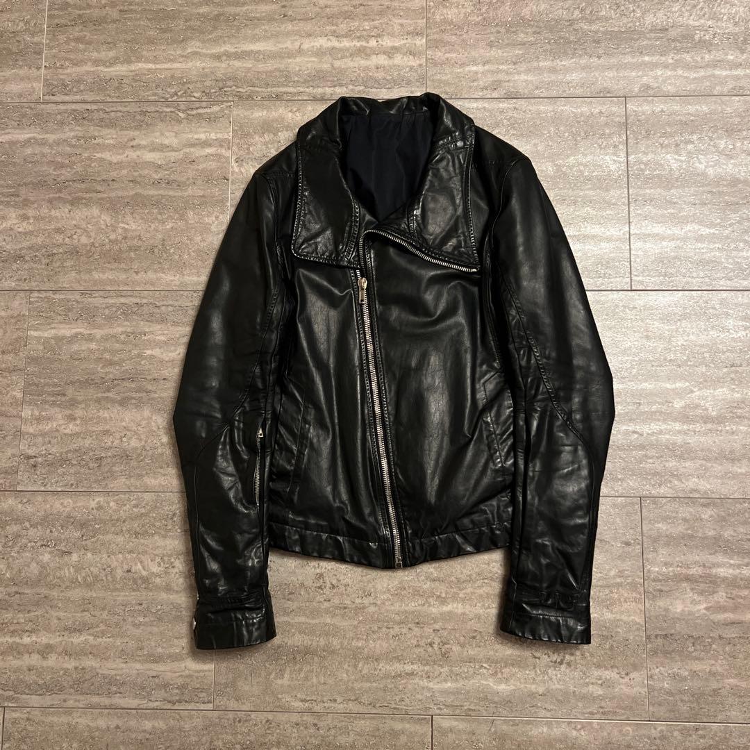 ジャケット・アウター Rick Owens Bauhaus leather jacket Rick Owens Bauhaus Jacket - Black | Garmentory