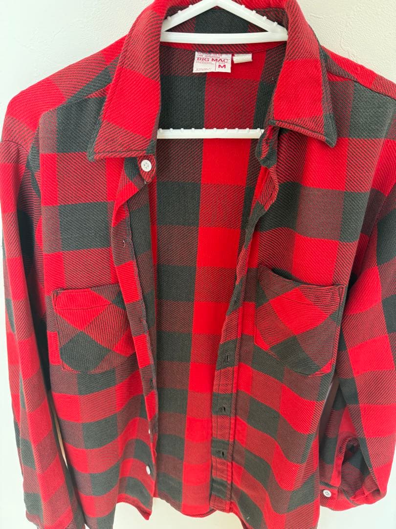 70s BIG MAC ネルシャツ