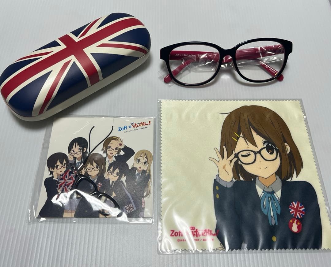 Zoff×映画「けいおん！」コラボダテメガネ 平沢唯モデル Zoff×映画『けいおん！』コラボダテメガネ再販が緊急決定