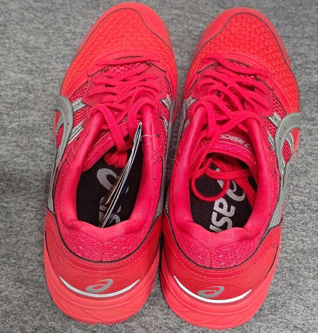 asics 赤 安全靴 メッシュ素材　26.5cm