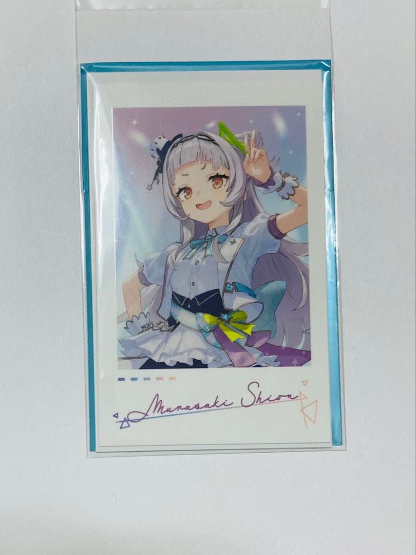 ホロライブ 5th fes expo 2024 チェキ風カード 紫咲シオン - メルカリ
