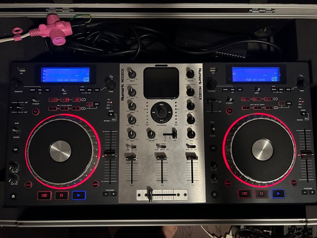 Numark DJコントローラー Amazon.com: Numark NS7II 4-Channel Motorized DJ Controller and
