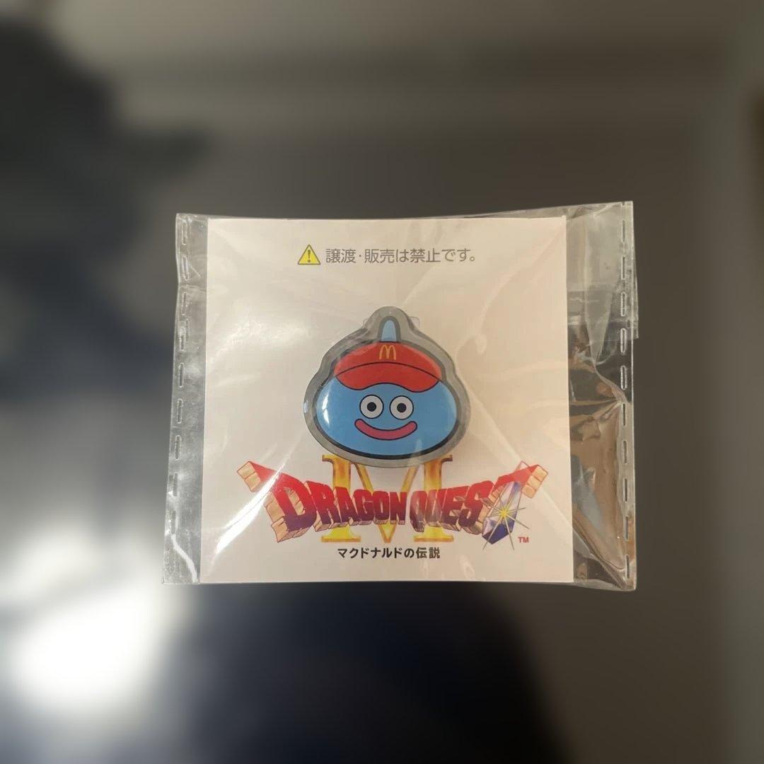 マクドナルド スライム ピンバッジ ドラクエ - メルカリ