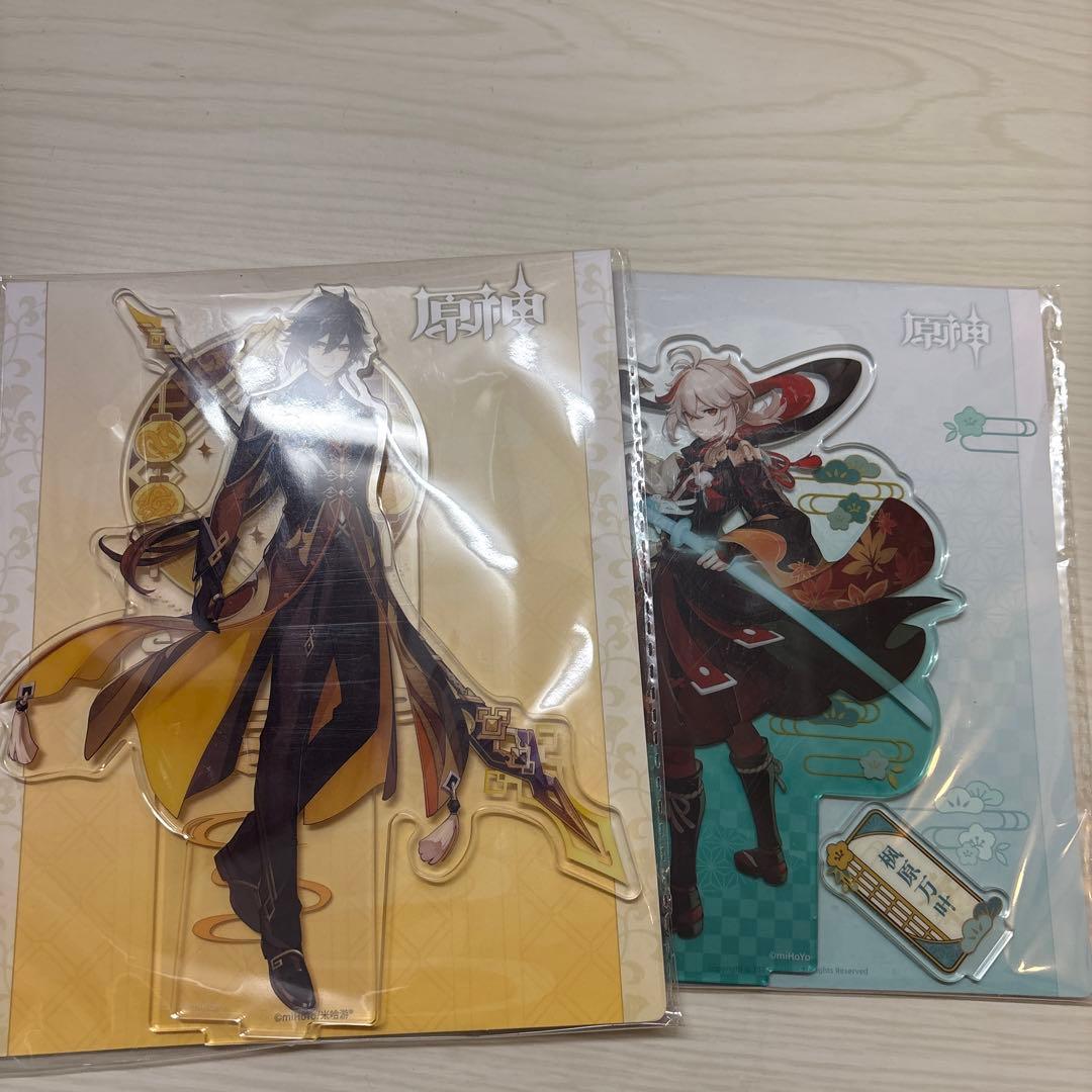 原神 アクリルスタンド 鍾離 楓原万葉 セット - メルカリ