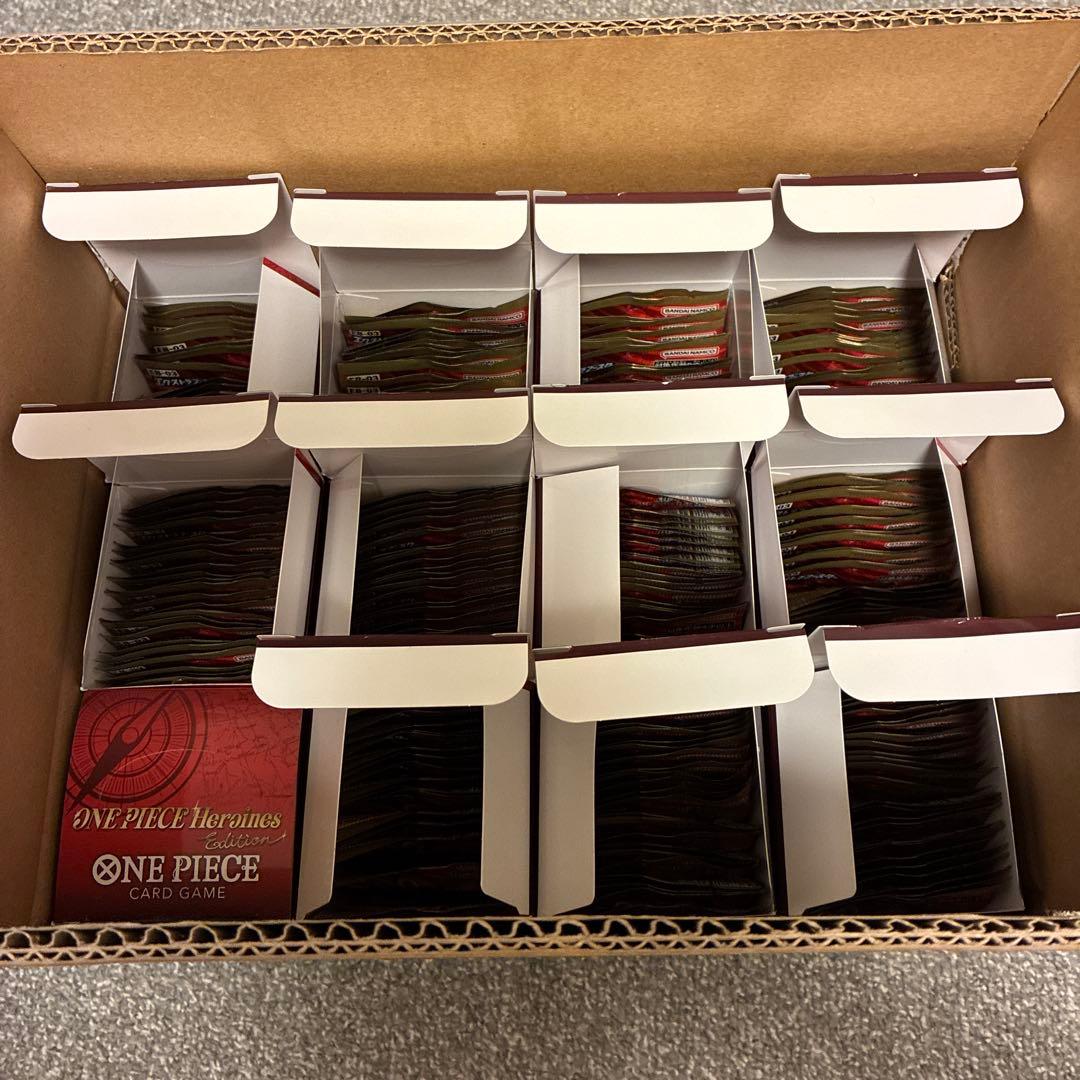 あめさま専用　ヒロインズエディション　198パック カートン空箱　バラパック