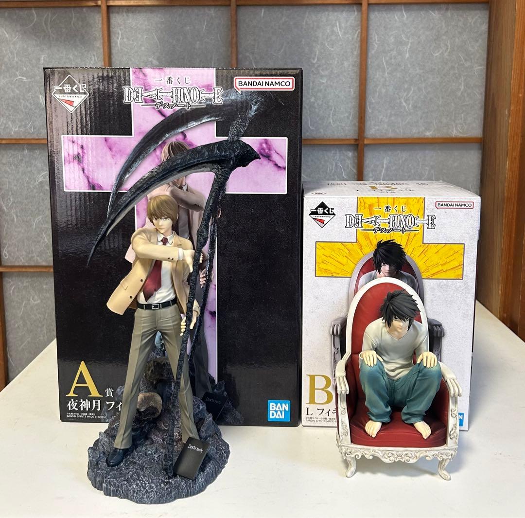 デスノート 一番くじ フィギュア セット L 夜神月