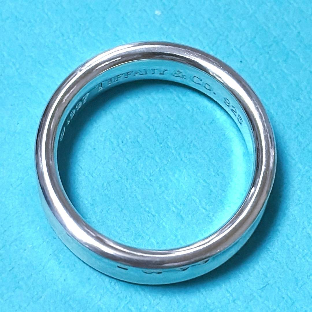 美品】24号 ティファニー 1837 ナローワイドリング シルバー925 - メルカリ
