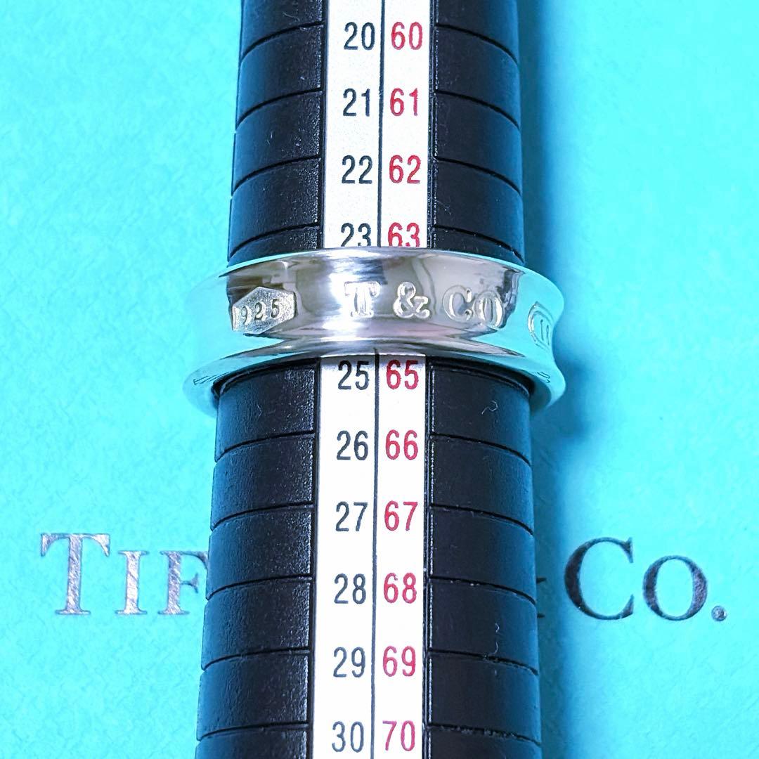 美品】24号 ティファニー 1837 ナローワイドリング シルバー925 - メルカリ