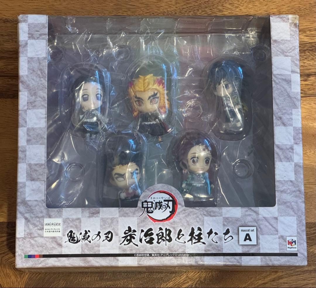 鬼滅の刃 炭治郎と柱たちマスコットセット A 冨岡義勇 煉獄杏寿郎