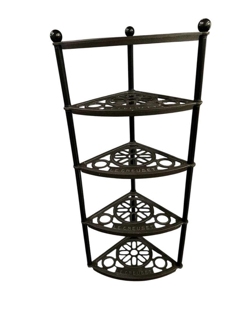 ルクルーゼ　ポットスタンド　マットブラック