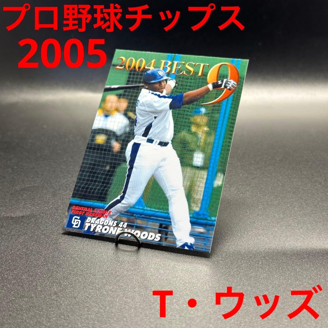 プロ野球チップス 2005 ウッズ 中日 カルビー プロ野球カード 貴重