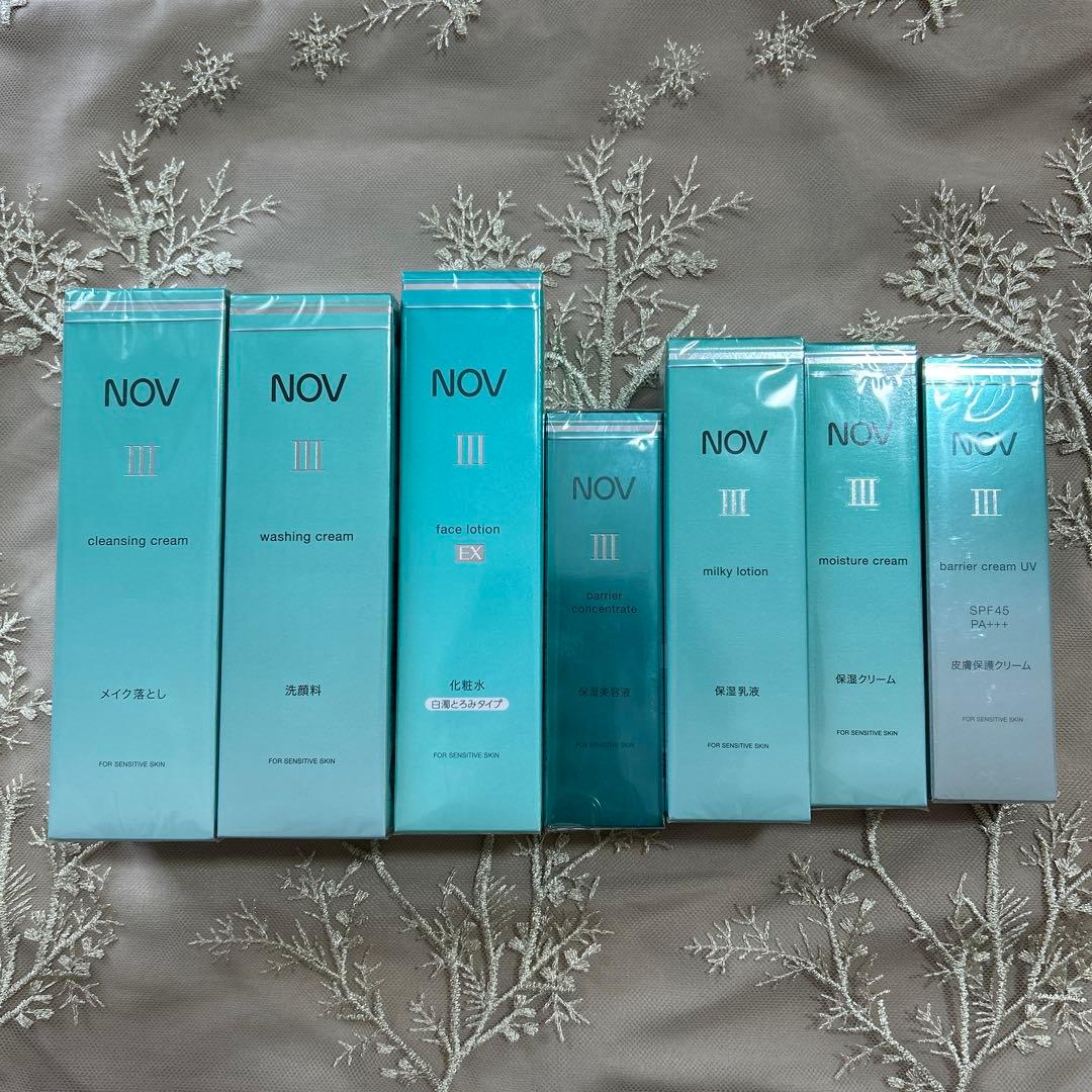NOV Ⅲシリーズスキンケア7点セット