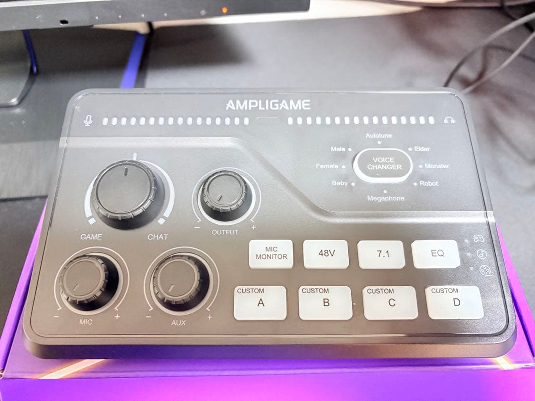 FIFINE SC8 多機能オーディオミキサー オーディオインターフェース