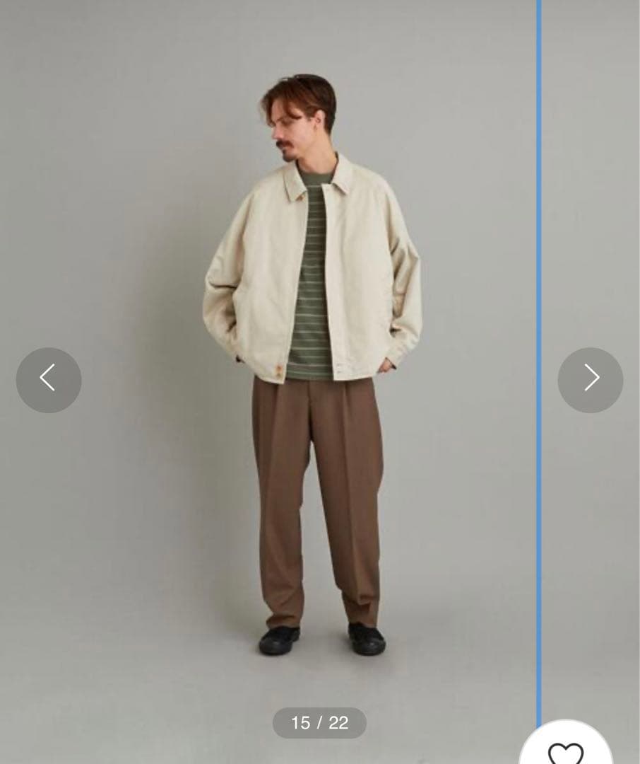 ジャケット・アウター <Steven Alan> T/C2WAY BAL DRZR JACKET Steven Alan（スティーブンアラン）の「＜Steven Alan＞ T/C 2WAY BAL