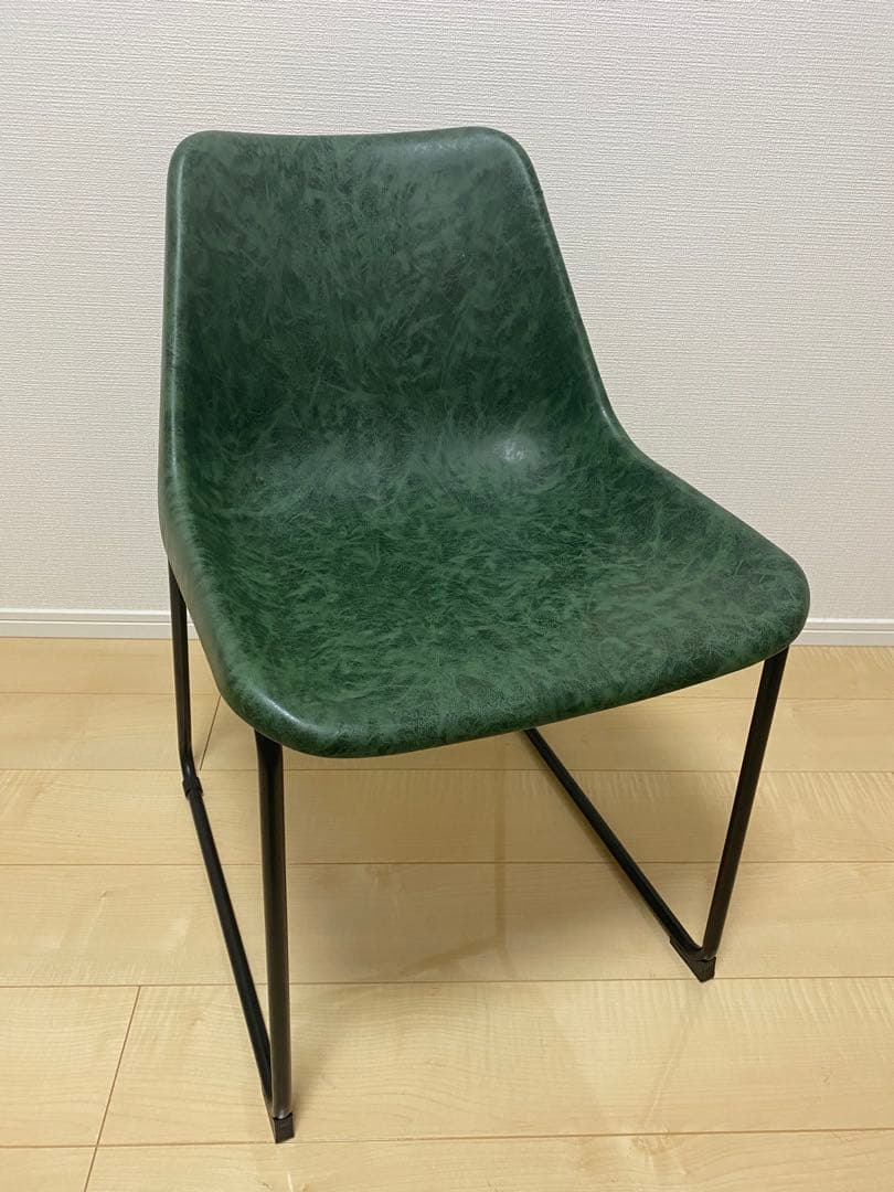 クラッシュゲート ログ ダイニング　チェア ヴィンテージ グリーン