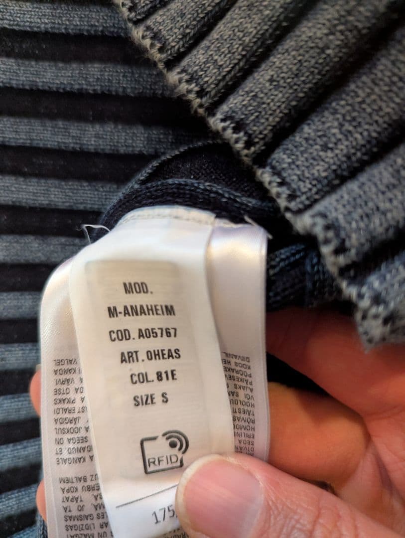 DIESEL 未使用美品 グレン期 メタルプレートリブトップス - メルカリ