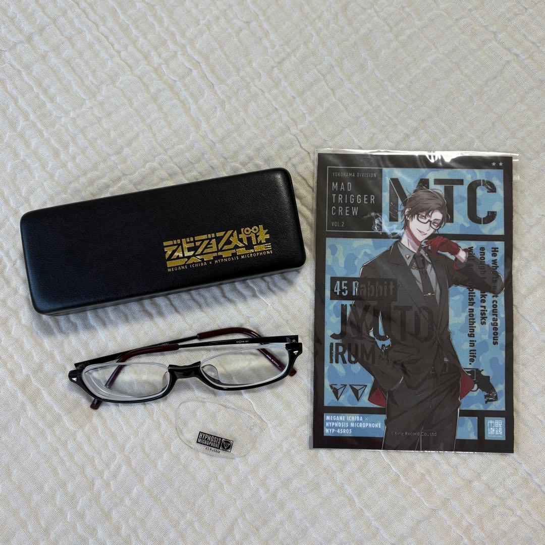ヒプノシスマイク 眼鏡市場 コラボ ディビジョンメガネ 入間銃兎