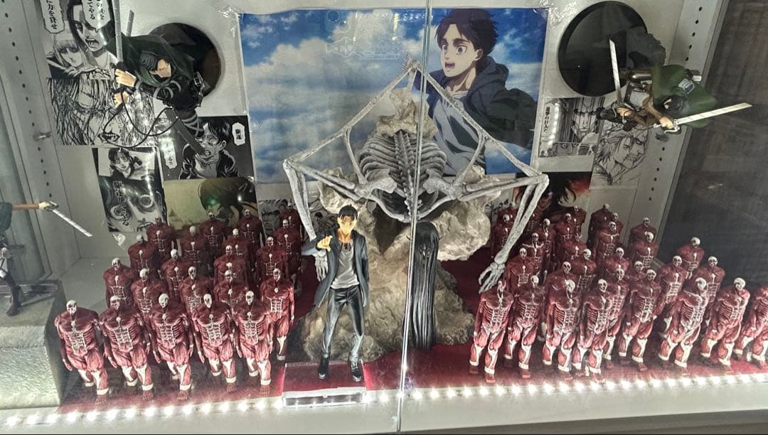 進撃の巨人一番くじ　ラストワン　終尾の巨人地ならし巨人リペイント51体