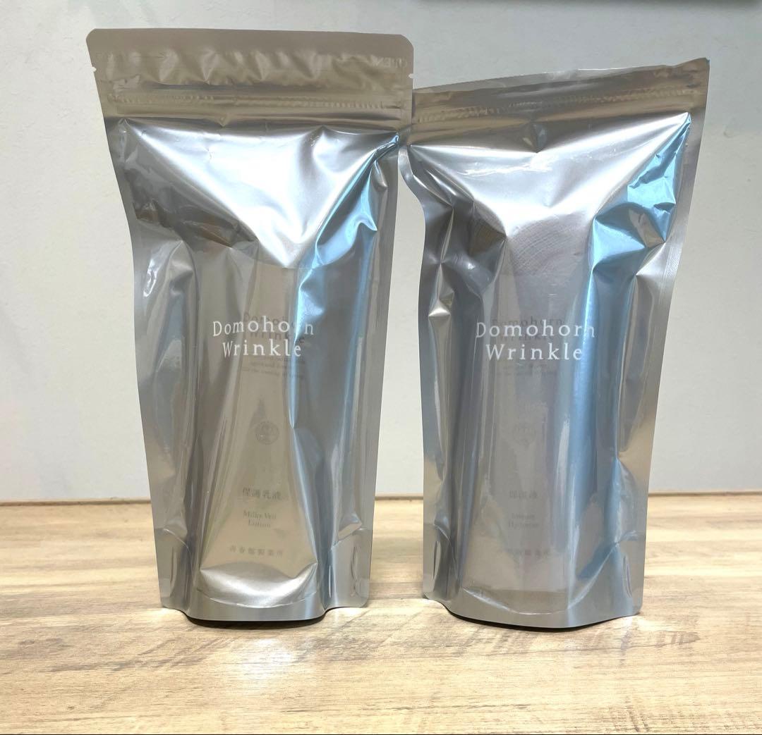 再春館製薬所☆ドモホルンリンクル 保湿液120mL保護乳液100mLセット ドモホルンリンクル（Domohorn Wrinkle） 公式 保護乳液 100mL 約70日