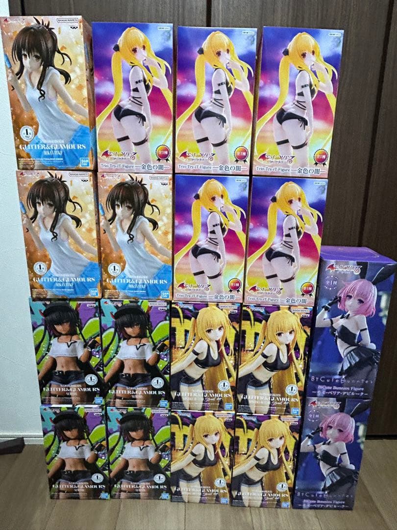 To LOVEる-とらぶる-ダークネス フィギュア　金色の闇　　モモ　バニー等