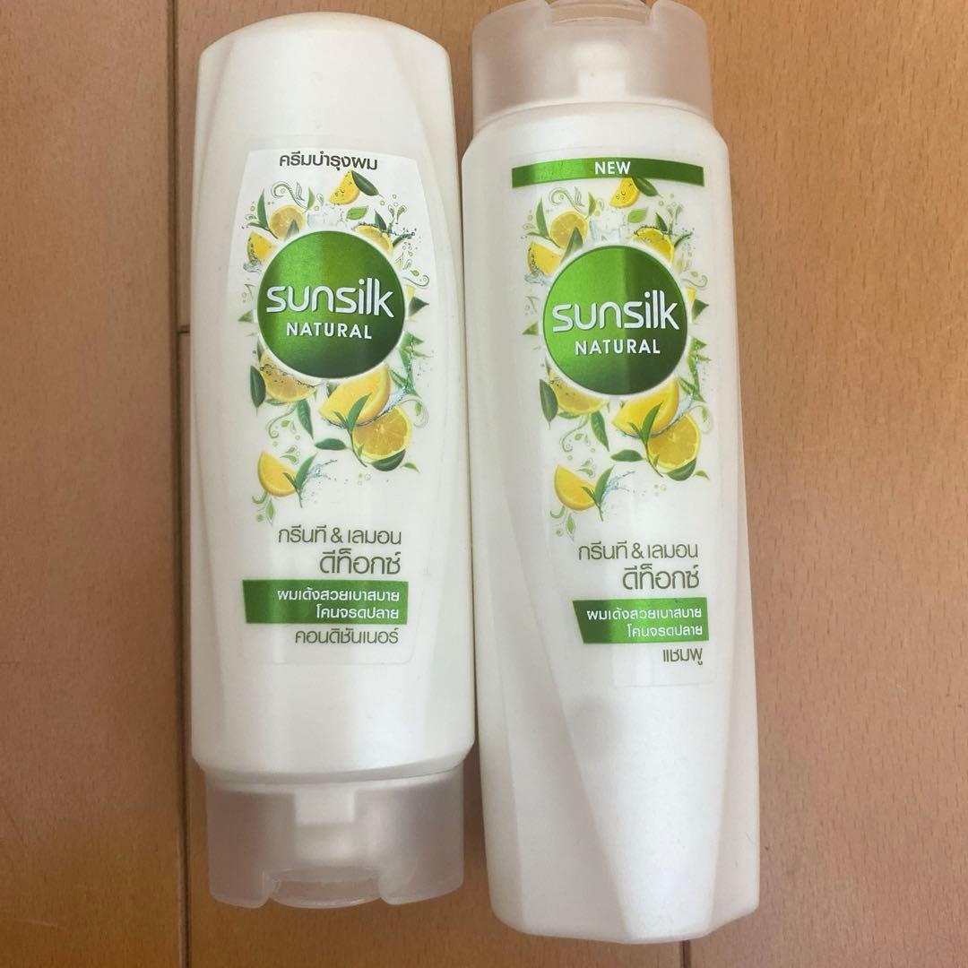 Sunsilk サンシルク シャンプー&コンディショナー レモングリーン
