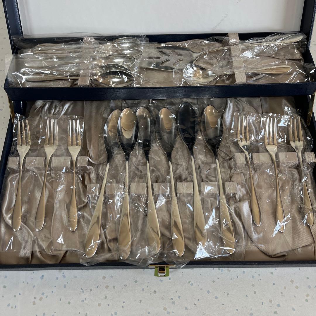 新品 AZUMA アズマ 18-10 ステンレススチール カトラリー20セット