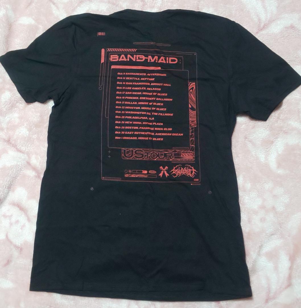 BAND-MAID US TOUR 2022 Tシャツ バンドメイドツアーT M - メルカリ