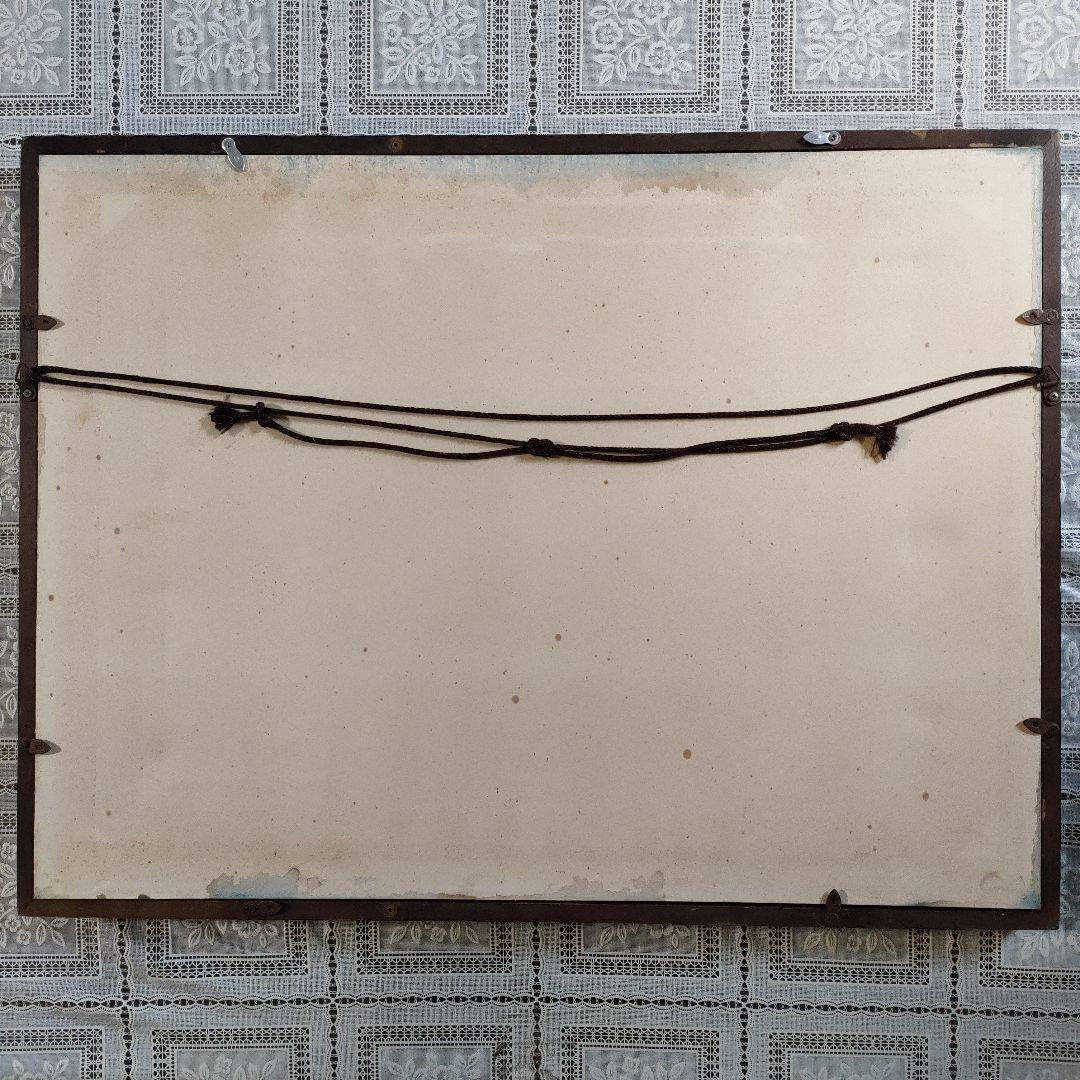 Adler Richard作エッチング『ハンブルク市庁舎とクライネ アルスター