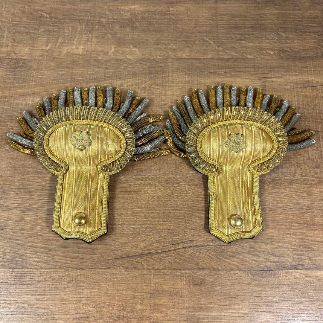 肩章 大日本帝国海軍 ジャンク 旧日本軍 陸軍 大礼服 正肩章 階級章