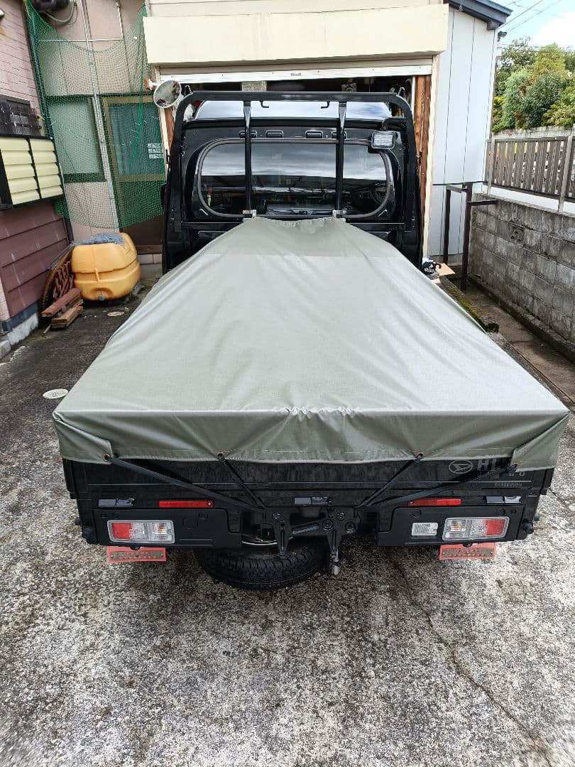 ハイゼット　ジャンボ　専用　軽トラ　シート　荷台　カバー　トラックシート　中古