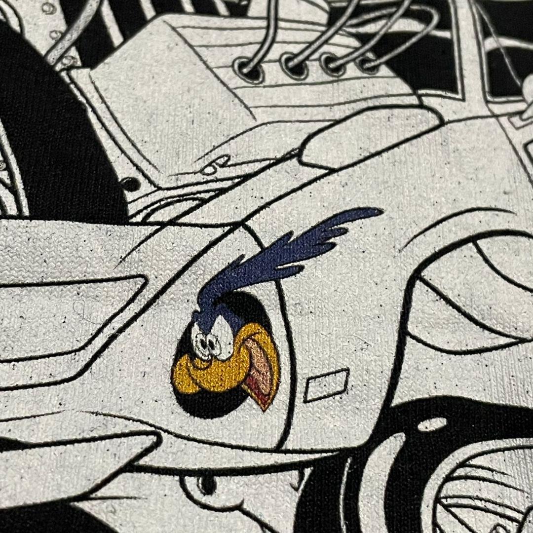 ワイリーコヨーテ ロードランナー ルーニーテューンズ US公式 Tシャツ