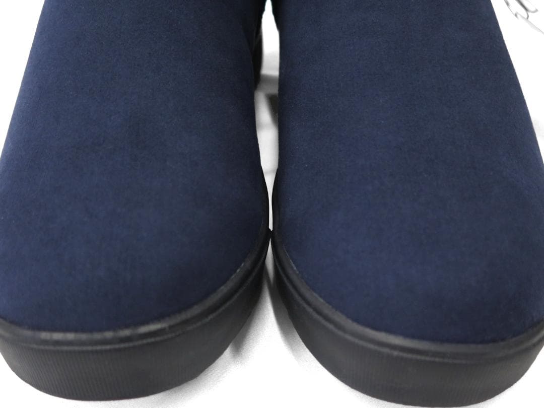 展示品●パーリーゲイツ●ヌバック×リブニット　ゴルフショートブーツ　23.5cm