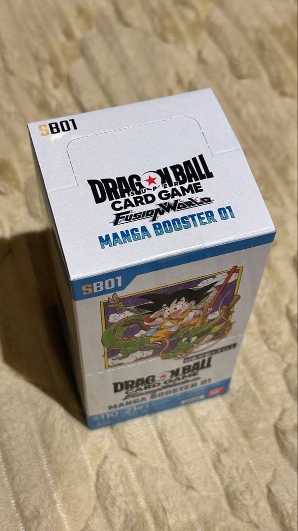 フュージョンワールド MANGA BOOSTER 01 [SB01]1BOX MANGA BOOSTER 01 [SB01] | ドラゴンボールスーパーカードゲーム