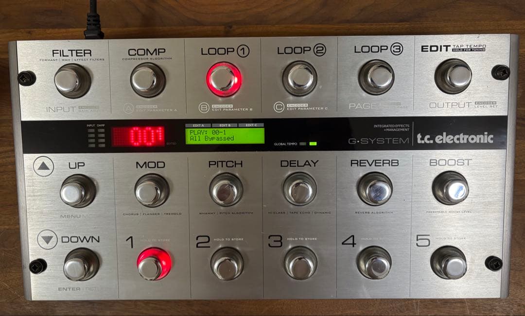 ギター tc. electronic / G-System