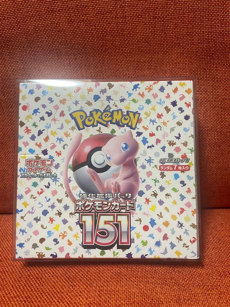 s*o様 ポケモンカード151 BOX【シュリンク付き未開封】