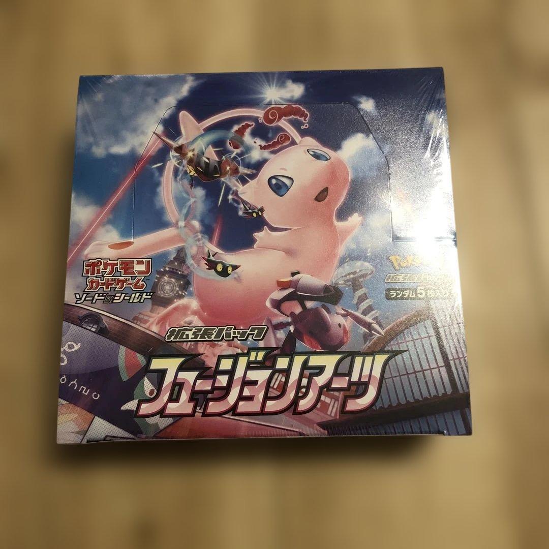 ポケモンカード　フュージョンアーツ　box 未開封　シュリンク付き