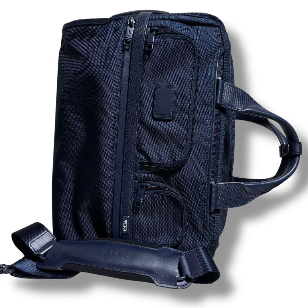 ほぼ使用感なし TUMI ALPHA3ブリーフ3waySHIPS別注