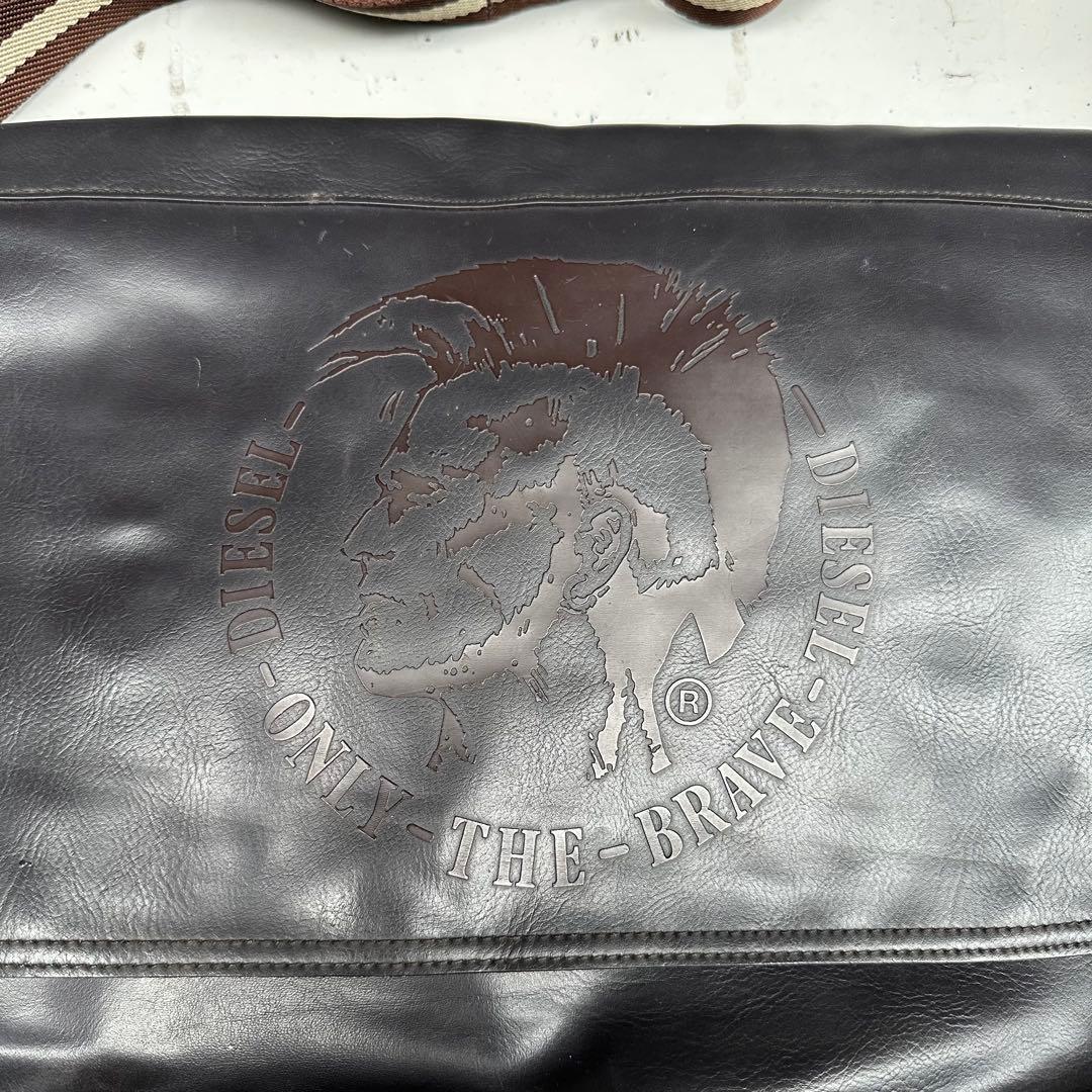 00s diesel shoulder bag leather archive - メルカリ
