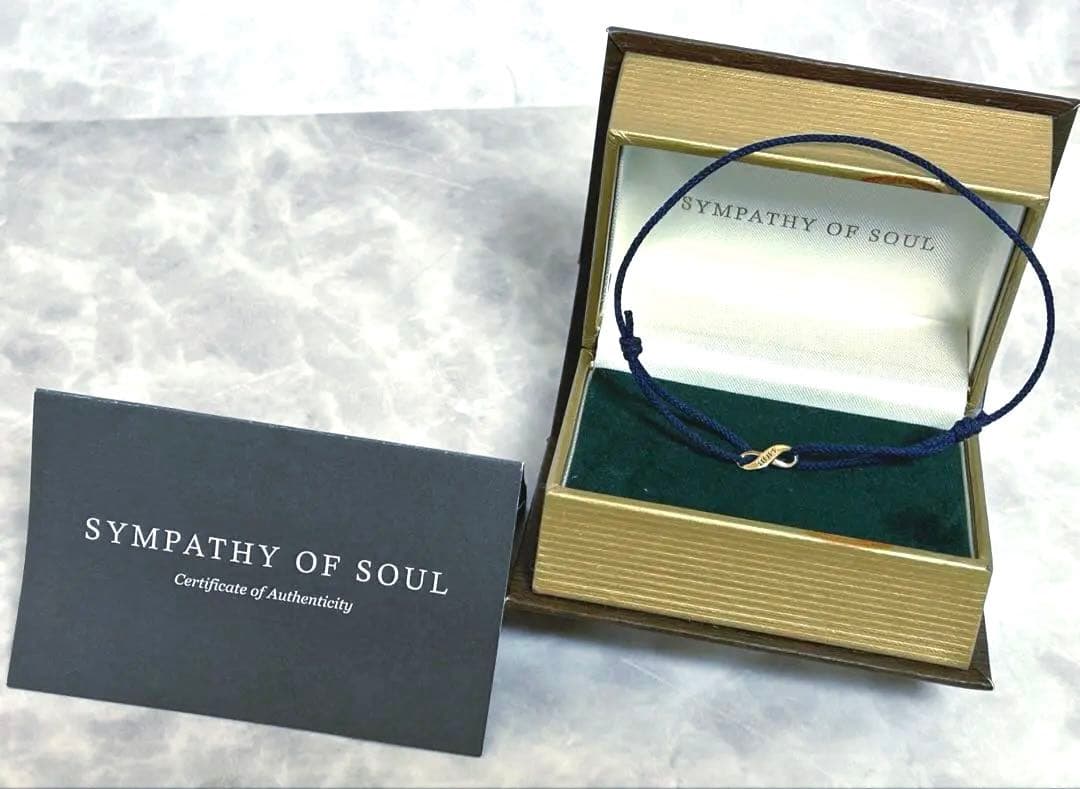 S.O.S シンパシーオブソウル K18ブレスレット【送料無料】 SYMPATHY OF SOUL（シンパシーオブソウル） Plain Chain Bracelet