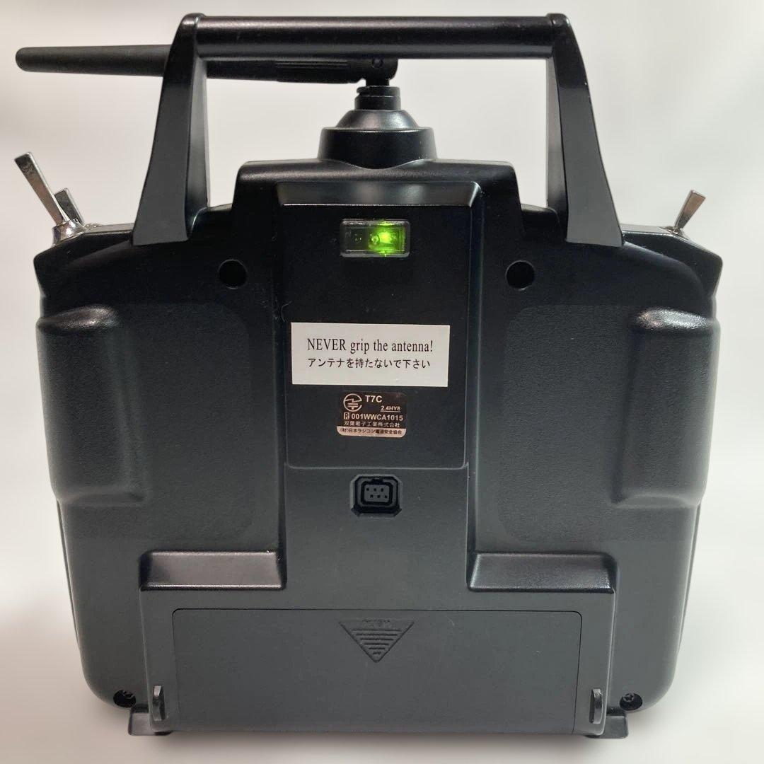 Futaba T7C (FF7) FASST ヘリ用送信機（現在はモード2） - メルカリ