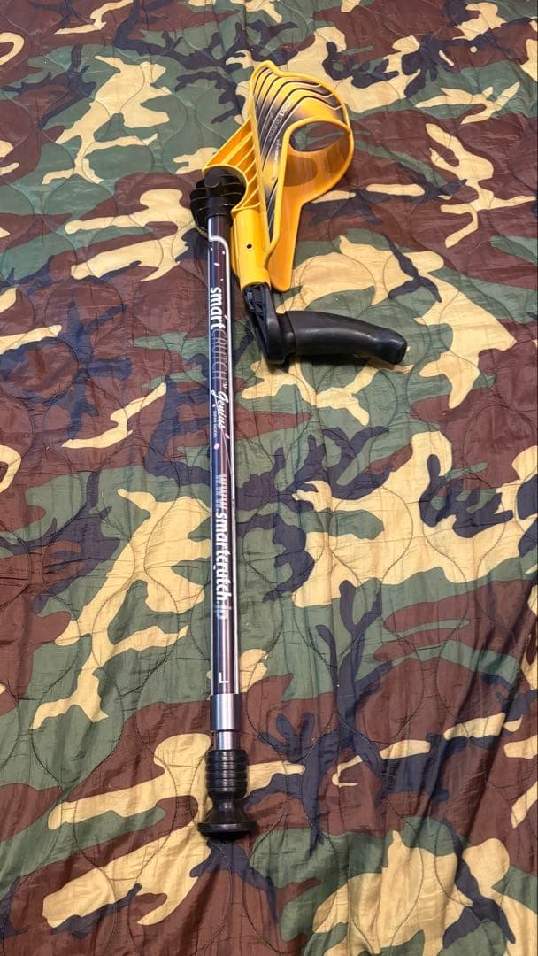 リハビリ用ロフストランドクラッチ杖 イエローL レギュラー