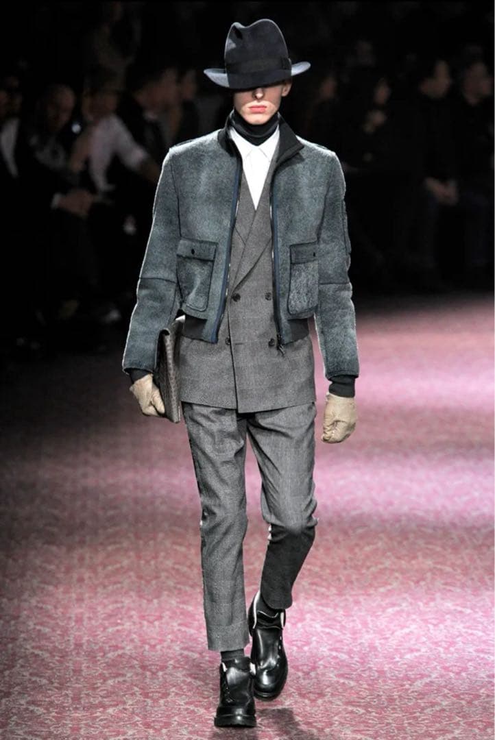 【ルカ期】LANVIN ランバン レザージャケット　アーカイブ2011AW ルカ期】LANVIN ランバン レザージャケット アーカイブ2011AW