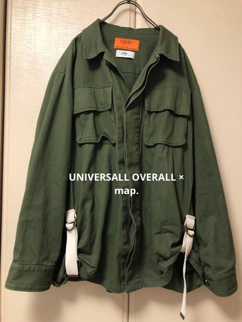 UNIVERSALL OVERALL × map. ミリタリージャケット　男女