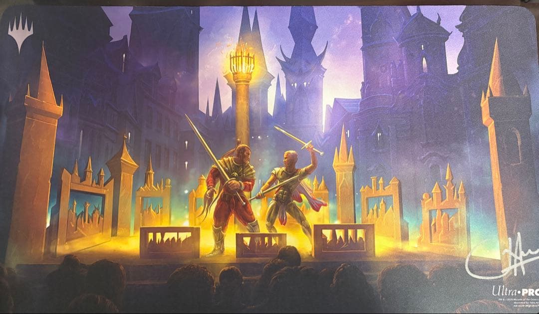 演劇の舞台/Thespian's Stage プレイマット　サイン入り BIGWEB | MTG】日本最大級の激安カードゲーム通販専門店