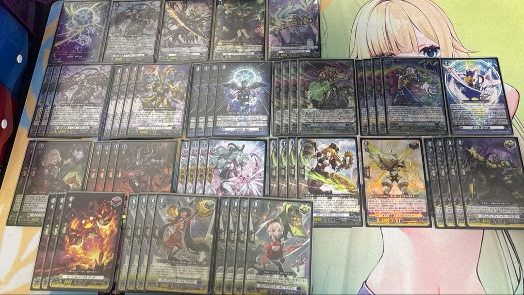 ヴァンガード 時の宿命者リィエル=オディウムデッキ【スリーブなし&最終値下げ❗️】 時の宿命者 リィエル゠オディウム】vol.1 ヴァンガード デッキレシピ