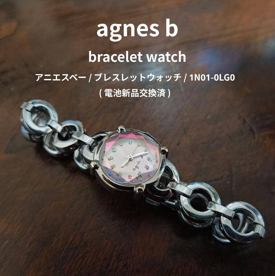 agnes b アニエスベー ブレスレット ウォッチ 腕時計 1N01-0LG0 - メルカリ